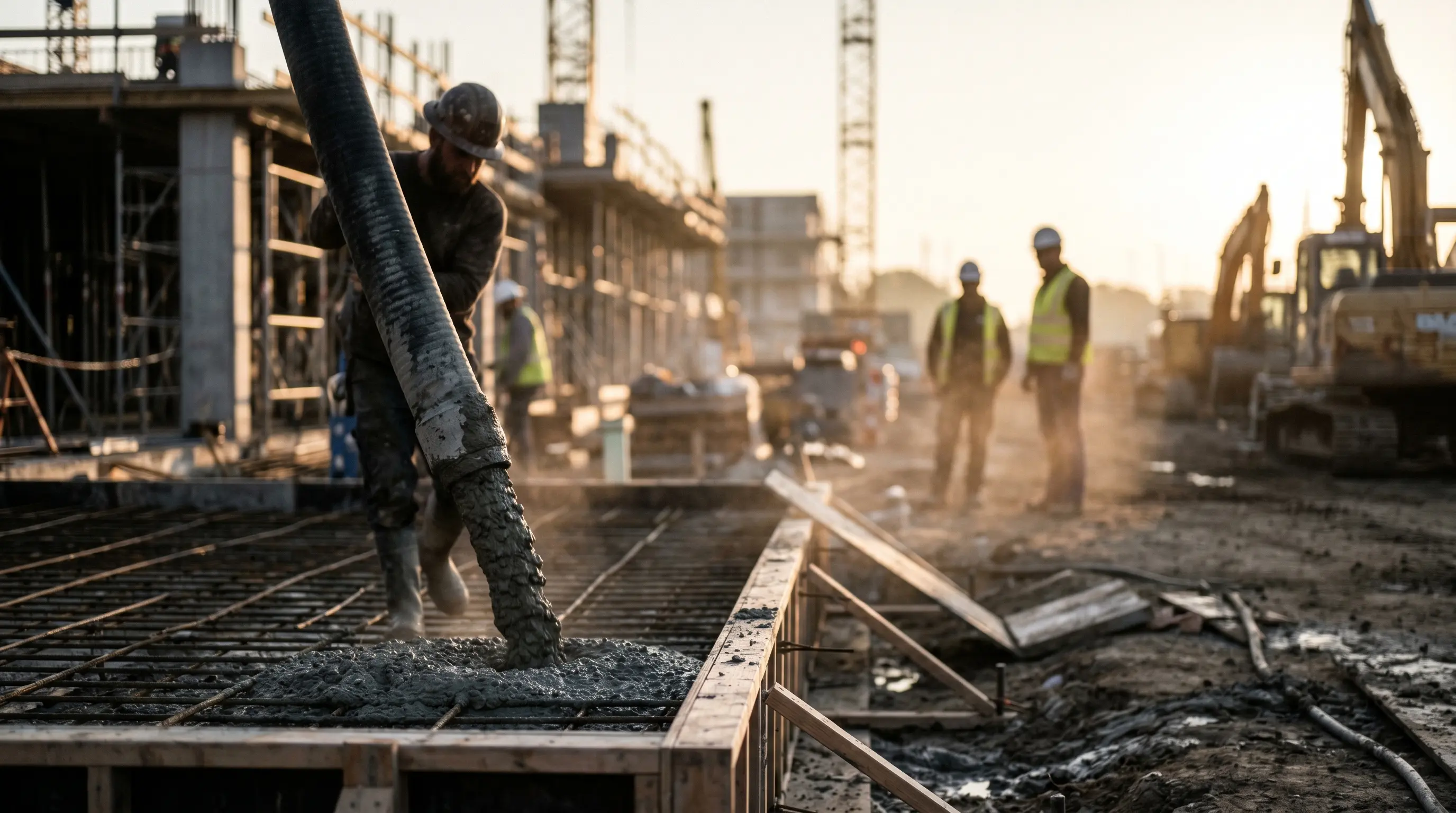 Beton sahası ve saha uygulaması